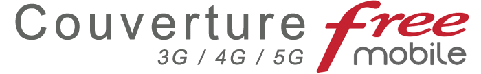 Couverture 3G/4G/5G Free Mobile
